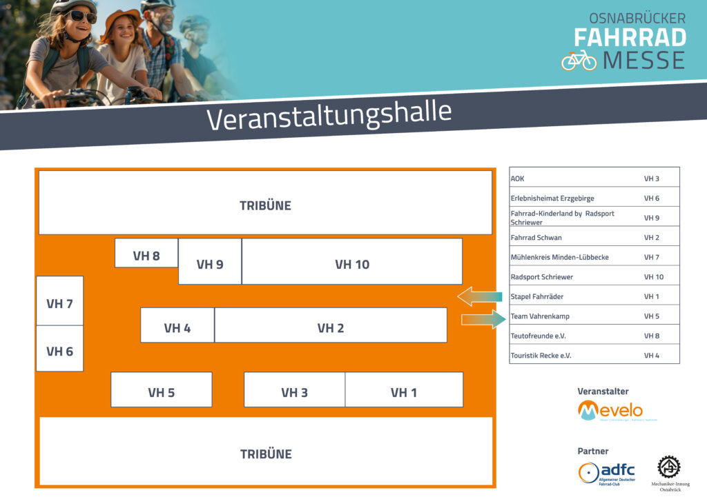 Plan Veranstaltungshalle