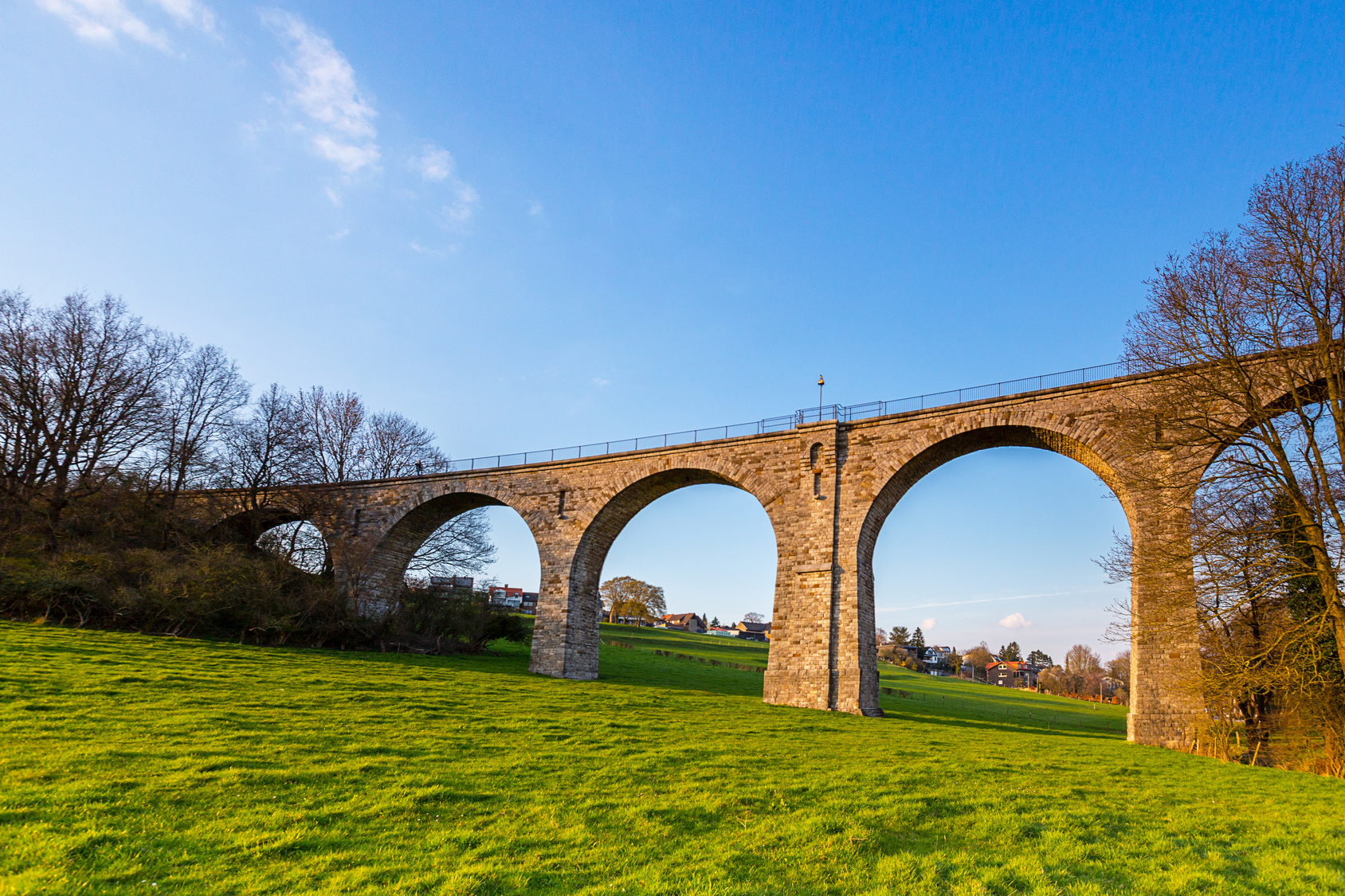 Viadukt am Vennbahn-Radweg Foto: Route par excellence – von Aachen bis Trier